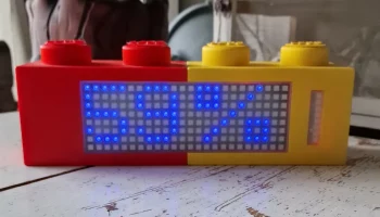 Будильник Lego NeoPixel 2