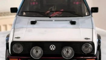 TAMIYA VW Golf Mk2 MF-01X - Магнитное крепление на кузов....