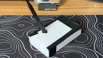 Magnetic roof mount for Meshtastic 2