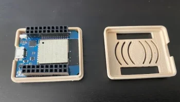 Мини-футляр для макетной платы ESP32 D1. Файл WEMOS + STEPS