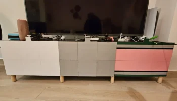 Настенная тумба под телевизор Ikea Besta 1