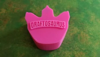 Draftosaurus - Коробка с динозавром с крышкой и/или магни... 2