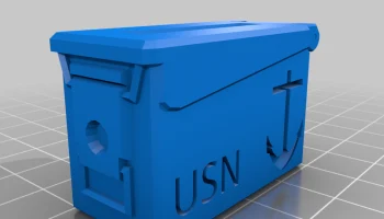 Брелок для ключей от коробки с боеприпасами USN...... 2