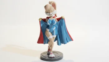 Фигурка девушки-кролика женского персонажа для 3D-печати
