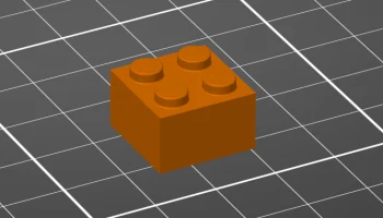 Стандартный размер LEGO Bricks 2