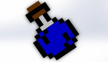 Брелок Minecraft Potion/Орнамент/украшение......... 4