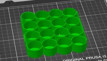 18650 Держатель 4x4 Quick Print