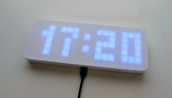 Цифровые пиксельные часы RGB (Prusa Mini) 2
