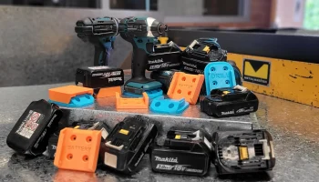 Крепления/держатели для аккумуляторов и дрелей Makita 18... 6