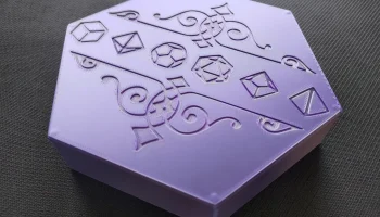 Магнитная коробка для игральных костей РПГ......