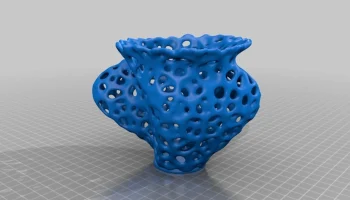 Ваза Voronoi Spline Twist 1