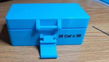 Ящик для патронов 38 калибра х 50 3
