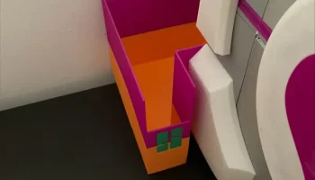 Контейнер для фекалий Bambu Lab P1P Companion Cube Case... Контейнер для фекалий Bambu Lab P1P Companion Cube Case...