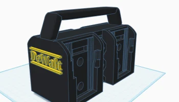 Держатели аккумуляторов DeWalt 1