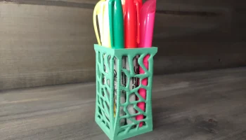 Держатель для ручек Voronoi/Органайзер/Ваза/Подставка для...