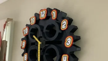 Большие часы Lego Technic Большие часы Lego Technic