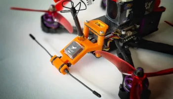 Eachine Wizard X220 Крепление для GPS и антенны из ТПУ...