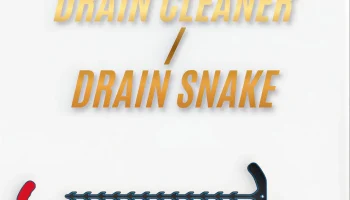 Reusable Drain Snake & Clog Removal (T-Handle,PiP)