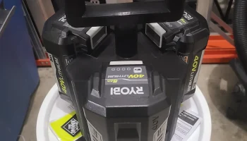 Тройной держатель батареи Ryobi 40 В