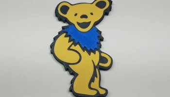 Магнит с танцующим медведем Grateful Dead (3 из 5)......