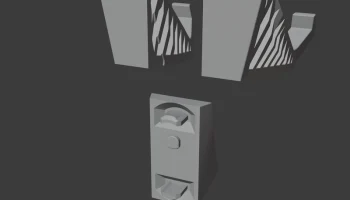 Держатель контроллера для корпуса Qube 540 4