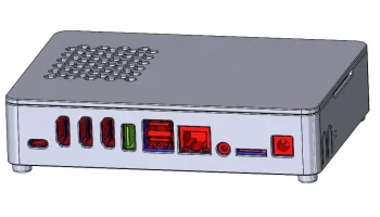 FriendlyElec CM3588 NAS Case Desktop Standalone