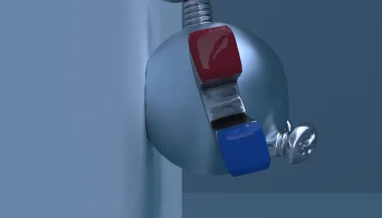 ℗081 Магнит на холодильник Magnemite 3D печать......
