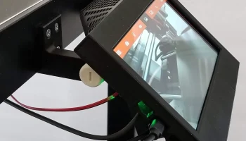 Корпус Pi4 с 7-дюймовым ЖК-экраном и вентилятором