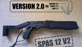 SPAS 12 V2 - Big Buck Hunter Pro Edition - Дробовик Wiimote