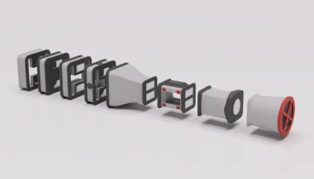 Миниатюрный модульный игровой набор STEM для аэродинамиче... 2