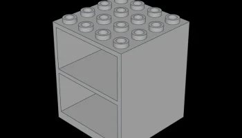 Совместимые с Lego (2.dat) ящики-контейнеры 4 x 4 x 4... 0