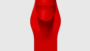 Минималистская ваза Liquid Flow 1