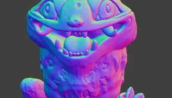 Подробный фанарт Derpy Jinu Demon Tiger Kpop охотники на... 6