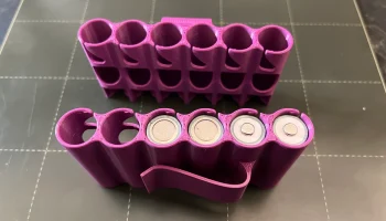 Чехол для батареек АА на 6 слотов (IKEA Ladda/Eneloop)