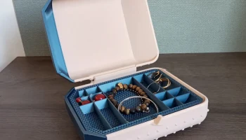 Bo&icirc;te &agrave; bijoux Pearl - Bo&icirc;te multi ranges - Печать на мес...