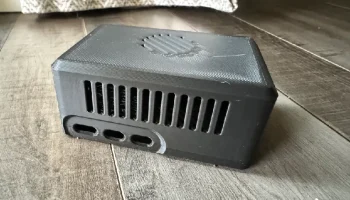 Чехол Raspberry Pi 5 Waveshare PoE M.2 HAT+ (C)
