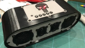 Модель самодельной Bluetooth колонки