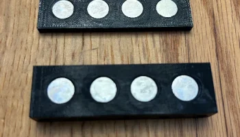 Короткие опорные детали из ПТФЭ с магнитным креплением......