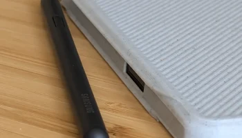 Жесткий футляр с гнездом для пера для Galaxy Tab S6 Lite 3