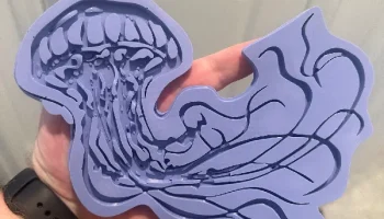 Силиконовая форма для настенного искусства "Медузы": "вс... 3
