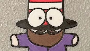 Многоцветный магнит Mr. Hat