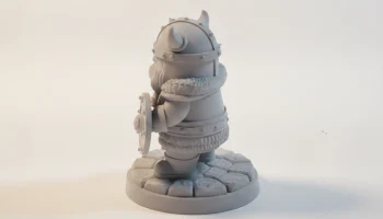 Фигурка Chess Viking Pawn, 3D-печать 3