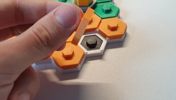 Hexa-hunt (настольная игра, полностью распечатанная в 3D) 6