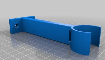 Вертикальное настенное крепление для труб из ПВХ для исп... 1
