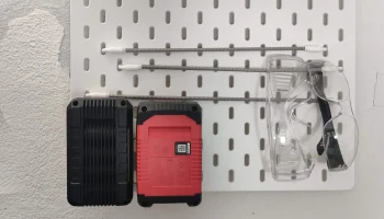 Держатель батареи Einhell для Ikea Skadis 1