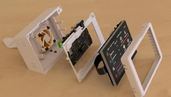 Корпус для BTT Pi 2 или raspberry pi 3b + PiTFT50 v2.x +... 2