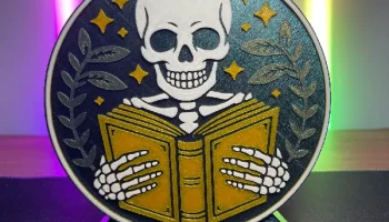 Skeleton Reader - Книжный контейнер для хранения и диспле... 5