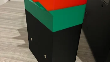 Желоб для какашек для Bambulab P1S и X1C с магнитами........ 3