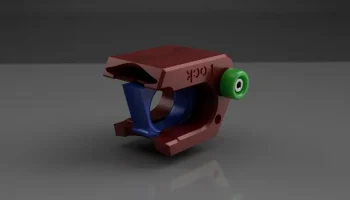 Замок спускового крючка Dyson V10 / V11 с поперечным зат... 1