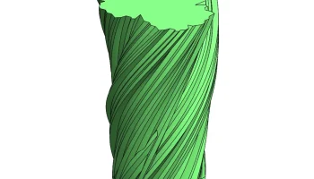 Спиральная ваза 4
